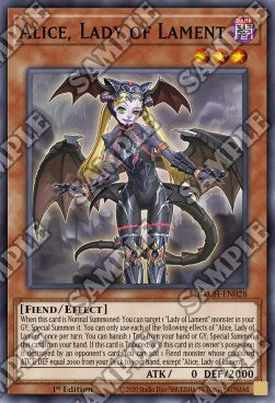 Alice, Signora del Lamento - Battaglia del Chaos (Super Rare) [BACH-028]