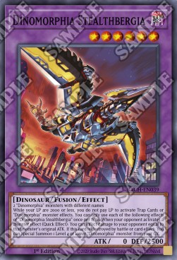 Dinomorfia Stealthbergia - Battaglia del Chaos (Super Rare) [BACH-039]