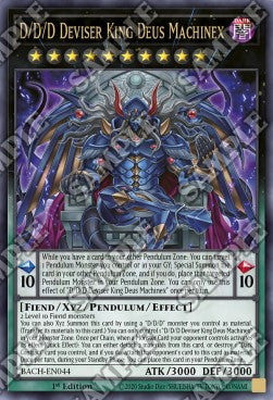 D/D/D Deus Machinex Re dell'Ideazione - Battaglia del Chaos (Ultra Rare) [BACH-044]