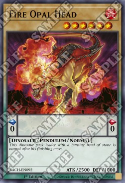 Testa Opale di Fuoco - Battaglia del Chaos (Common) [BACH-092]