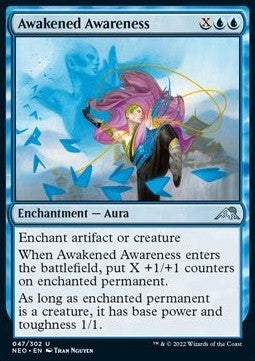 Consapevolezza Risvegliata - Kamigawa: Dinastia Neon (Uncommon) [NEO-47]