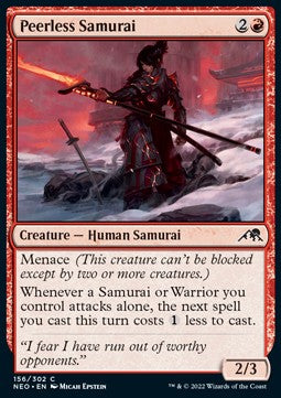 Samurai Incomparabile - Kamigawa: Dinastia Neon (Common) [NEO-156]