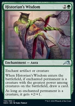Saggezza dello Storico - Kamigawa: Dinastia Neon (Uncommon) [NEO-192]