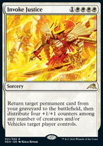 Invocare la Giustizia - Kamigawa: Dinastia Neon (Rare) [NEO-21]