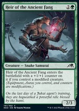 Erede dell'Antica Zanna - Kamigawa: Dinastia Neon (Common) [NEO-191]