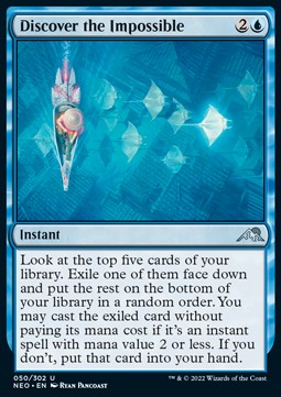 Scoprire l'Impossibile - Kamigawa: Dinastia Neon (Uncommon) [NEO-50]