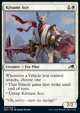 Asso Kitsune - Kamigawa: Dinastia Neon (Common) [NEO-22]