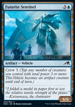 Sentinella Futurista - Kamigawa: Dinastia Neon (Common) [NEO-54]