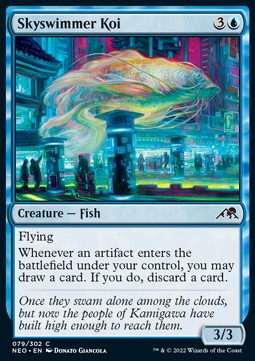 Koi Cielonauta - Kamigawa: Dinastia Neon (Common) [NEO-79]