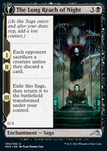 The Long Reach of Night // Animus of Night's Reach - Kamigawa: Dinastia Neon (Uncommon) [NEO-109]