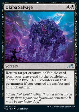Recupero degli Okiba - Kamigawa: Dinastia Neon (Uncommon) [NEO-118]
