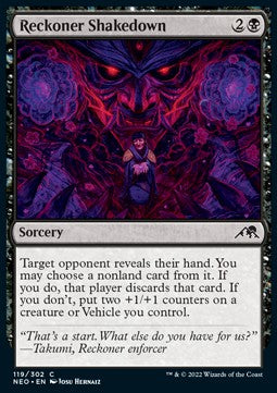 Taglieggiamento degli Ineluttabili - Kamigawa: Dinastia Neon (Common) [NEO-119]