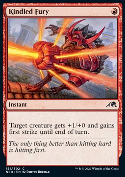 Furia Infuocata - Kamigawa: Dinastia Neon (Common) [NEO-151]