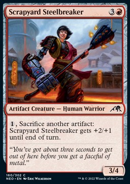 Spezzacciaio del Rottamaio - Kamigawa: Dinastia Neon (Common) [NEO-160]