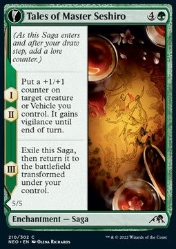Racconti del Maestro Seshiro // Eredità Vivente di Seshiro - Kamigawa: Dinastia Neon (Common) [NEO-210]