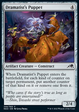 Burattino del Drammaturgo - Kamigawa: Dinastia Neon (Common) [NEO-244]