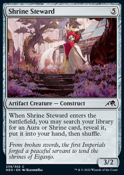 Attendente del Santuario - Kamigawa: Dinastia Neon (Common) [NEO-259]