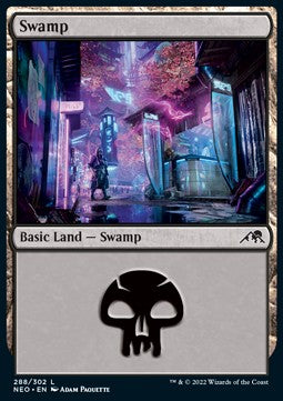 Palude - Kamigawa: Dinastia Neon (Land) [NEO-288]