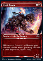 Akki Ronin - Kamigawa: Dinastia Neon: Extras (Common) [XNEO-319]