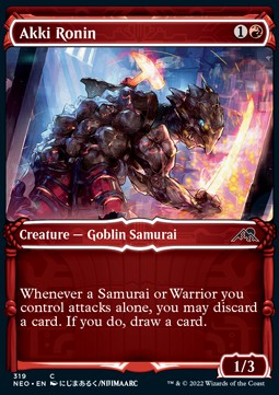 Akki Ronin - Kamigawa: Dinastia Neon: Extras (Common) [XNEO-319]