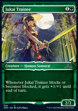 Apprendista di Jukai - Kamigawa: Dinastia Neon: Extras (Common) [XNEO-326]