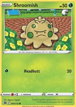 Shroomish - Astri Lucenti (Common) [BRS-003]