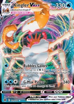 Kingler VMAX - Astri Lucenti (Ultra Rare) [BRS-029]