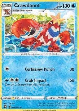 Crawdaunt - Astri Lucenti (Uncommon) [BRS-033]