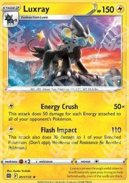 Luxray - Astri Lucenti (Rare) [BRS-051]