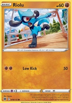 Riolu - Astri Lucenti (Common) [BRS-078]