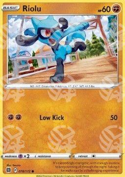 Riolu - Astri Lucenti (Common) [BRS-078]