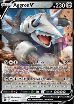 Aggron V - Astri Lucenti (Ultra Rare) [BRS-096]