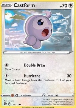 Castform - Astri Lucenti (Common) [BRS-116]