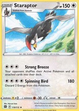Staraptor - Astri Lucenti (Rare) [BRS-119]