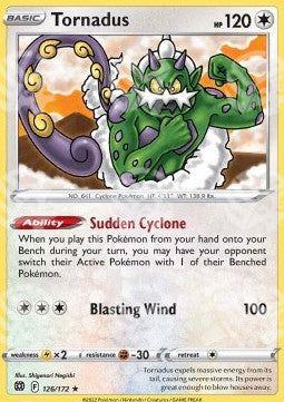 Tornadus - Astri Lucenti (Rare) [BRS-126]