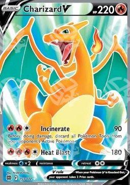 Charizard V - Astri Lucenti (Ultra Rare) [BRS-153]