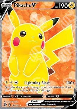 Pikachu V - Astri Lucenti (Ultra Rare) [BRS-157]