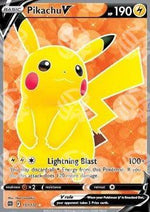 Pikachu V - Astri Lucenti (Ultra Rare) [BRS-157]