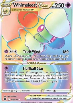 Whimsicott V ASTRO - Astri Lucenti (Secret Rare) [BRS-175]