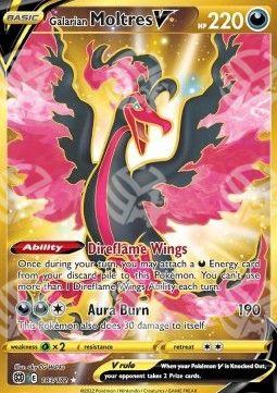 Moltres di Galar V - Astri Lucenti (Secret Rare) [BRS-183]