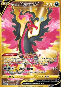 Moltres di Galar V - Astri Lucenti (Secret Rare) [BRS-183]