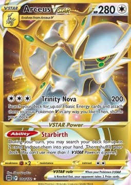 Arceus V ASTRO - Astri Lucenti (Secret Rare) [BRS-184]