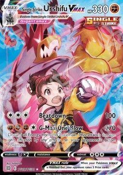 Urshifu Singolcolpo VMAX - Astri Lucenti (Ultra Rare) [BRS-TG19]