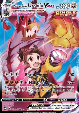 Urshifu Singolcolpo VMAX - Astri Lucenti (Ultra Rare) [BRS-TG19]