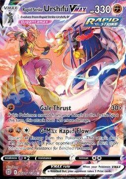Urshifu Pluricolpo VMAX - Astri Lucenti (Ultra Rare) [BRS-TG21]