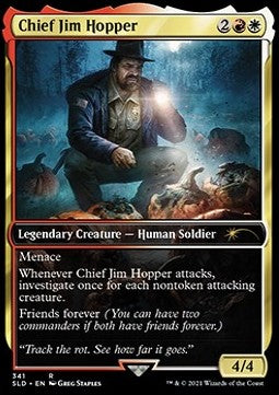 Chief Jim Hopper - Secret Lair Drop Series: October Superdrop 2021 (Rare) [SLDOS-341]