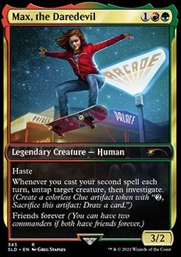 Max, the Daredevil - Secret Lair Drop Series: October Superdrop 2021 (Rare) [SLDOS-345]