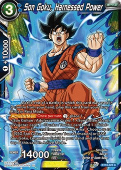 Son Goku, Harnessed Power - Realm of the Gods (Common) [BT16-025]