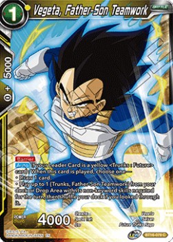 Vegeta, Father-Son Teamwork - Realm of the Gods (Common) [BT16-079]