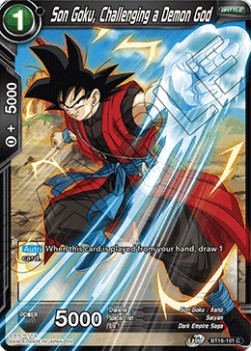 Son Goku, Challenging a Demon God - Realm of the Gods (Common) [BT16-101]